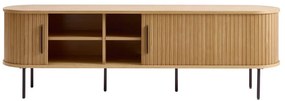 Szafka pod TV w dekorze dębu 56x180 cm Nola – Unique Furniture
