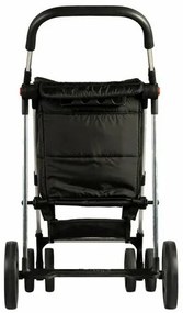 Rolser Składany wózek na kółkach Basket Polar 4Big, czarny