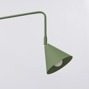 Kinkiet NOX zielona oliwka SOLLUX  LIGHTING