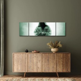 Obraz - Mnich w ciemności (170x50 cm)
