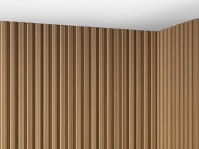 Panel ścienny 3D - Opakowanie 3,71 m² - Kolor naturalne drewno - Zestaw 8 sztuk - TATIANA