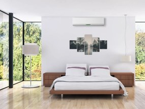 Obraz drogi w deszczu (125x70 cm)