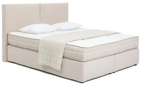 Beżowe łóżko kontynentalne 160x200 cm Olia Bold – Bonami Selection