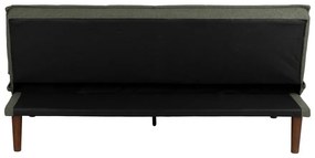 Zielona rozkładana sofa z tkaniny szenilowej 181 cm – Ixia