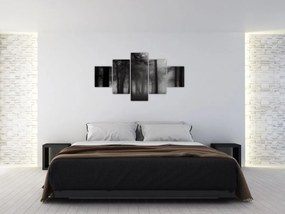 Obraz - Las we mgle (125x70 cm)