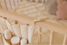 Organizer kieszonkowy na łóżeczko 40 cm Benjamin Natural – Lorena Canals