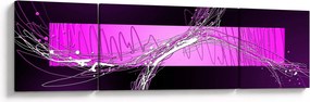 Abstrakcyjny obraz (170x50 cm)