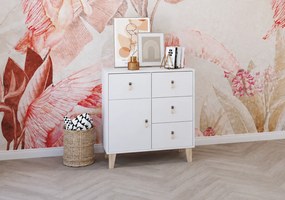 Komoda FIGO 90 cm biały