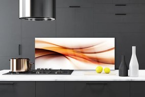 Panel Szklany Płynna Geometria Linii