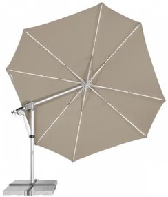 Konstrukcja PROTECT 400P + poszycie - parasol ogrodowy z drążkiem bocznym : Substancja Desen - T847