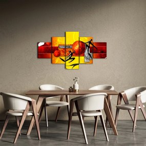 Obraz - Malarstwo ludzkości (125x70 cm)