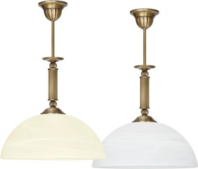 Lampa mosiężna z 1 kloszem H-S1