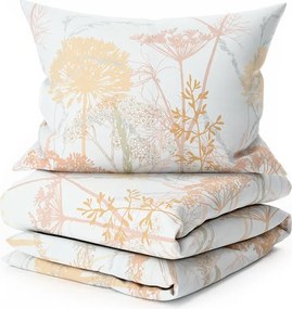 PrzytulneMieszkanie.pl PrzytulneMieszkanie.pl Krepa pościel z bawełny renforcé CARAWAY kremowa Rozmiar pościeli: 70 x 90 cm | 140 x 200 cm