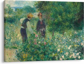 Obraz - Auguste Renoir, Picking Flowers, reprodukcje (70x50 cm)