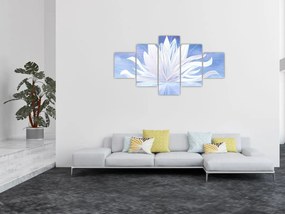 Obraz - Kwiat lotosu (125x70 cm)