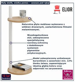 Stolik nowoczesny pomocniczny do salonu M9-A23