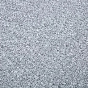 Tapicerowana pikowana sofa Kova 2L - jasny szary