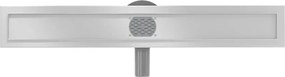 Mexen Flat 360° korpus do odpływu liniowego obrotowy 50 cm, inox - 1040050