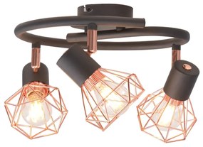 Okrągła lampa sufitowa w stylu loftowym - EX29 G9-C14