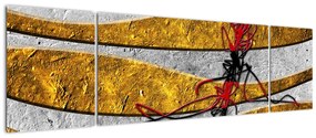 Abstrakcyjny obraz (170x50 cm)
