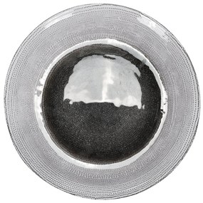 Szklany talerz płaski LAKRIS, Ø 28 cm