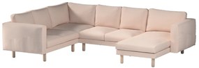 Pokrowiec na sofę narożną Norsborg 5-osobową z szezlongiem