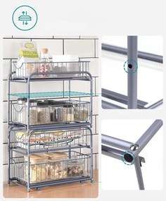 Organizer kuchenny, szuflady - KCS017E01V1