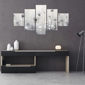 Obraz - Mlecze, malarstwo (125x70 cm)
