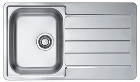 ALVEUS 1065560 - Zlew kuchenny LINE 86x50 cm matowy stal/satyna