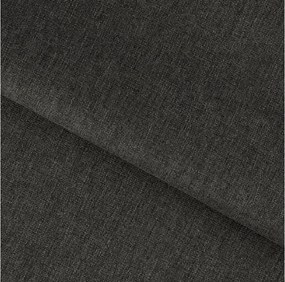 Rozkładany zestaw wypoczynkowy w kształcie litery U VALERIO 305x140 cm, ciemnoszary