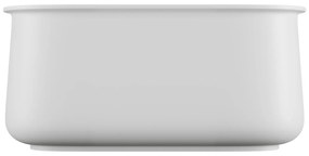 Wanna wolnostojąca biała matowa - 130 x 74 x 60 cm - 195 l - CALDRIA