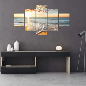 Obraz - Wschód słońca (125x70 cm)