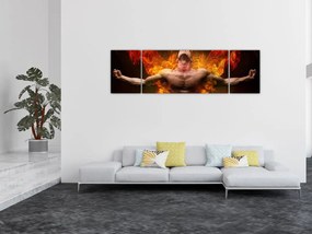 Obraz - Męska moc (170x50 cm)