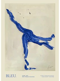Plakat 50x70 cm Bleu – The Poster Club