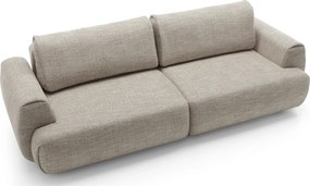 Rozkładana kanapa nowoczesna ciepły szary R3-W66