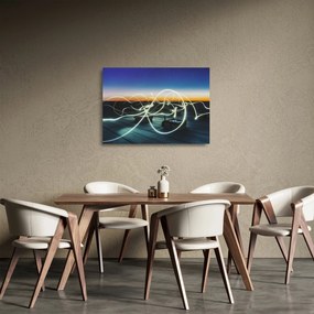 Obraz na szkle - widok nieba z dachu (70x50 cm)