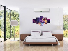 Obraz mistycznej kobiety (125x70 cm)