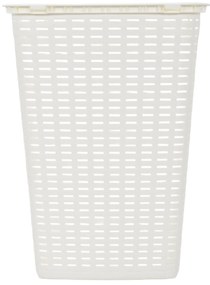 Kosz na pranie z plastiku z recyklingu, 53 l