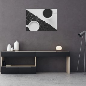 Obraz na szkle - kawa (70x50 cm)