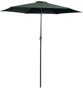 Parasol ogrodowy 3 m zielony / antracyt  PATIO
