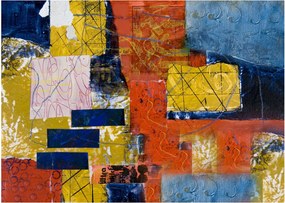 Obraz na szkle - Abstrakcja (70x50 cm)