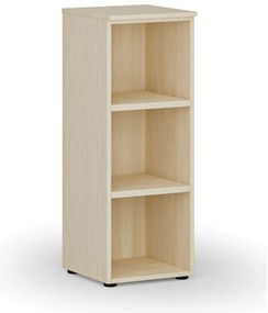 Regał biurowy PRIMO WOOD, 400 x 420 x 1087 mm, brzoza