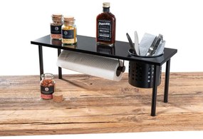 Szafka kuchenna BLANCO z uchwytem na rolki i ociekaczem, WENKO