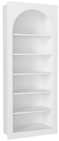 Biblioteczka z 6 wnękami - Biały - CYMORA