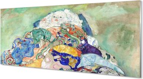Szklany Panel Kołyska - Gustav Klimt