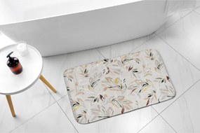 Dywanik łazienkowy antypoślizgowy Dywanik łazienkowy antypoślizgowy Rośliny Abstrakcja