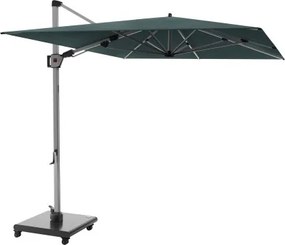HYPERION 330 x 240 PRESTIGE - luksusowy huśtawkowy parasol ogrodowy z bocznym drążkiem : Kolor parasola - Aloes