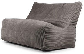 Ciemnoszary sztruksowy worek do siedzenia Sofa Seat Lounge – SLOWDOWN