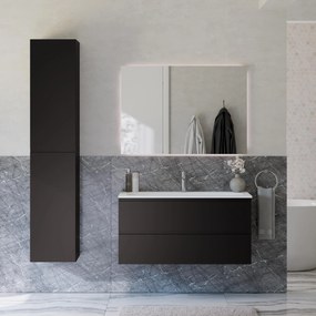 Badmöbel Set AVA 100 cm mit Waschbecken