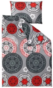 PrzytulneMieszkanie.pl PrzytulneMieszkanie.pl Pościel z mikrofibry ORIENT COLOR, szare Rozmiar pościeli: 70 x 90 cm | 140 x 200 cm